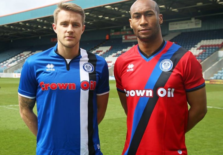 Crown Oil Rochdale AFC Shirt Sponsors
