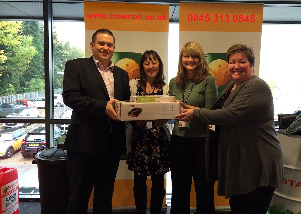 Defibrillator Heap Bridge Village Primary School